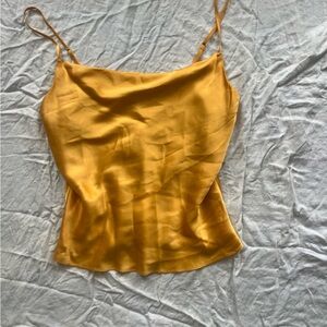 INTERMIX Silk Small Yellow Camisole